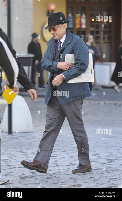 James Spader on the set of 'The Blacklist' Featuring: James Spader ...