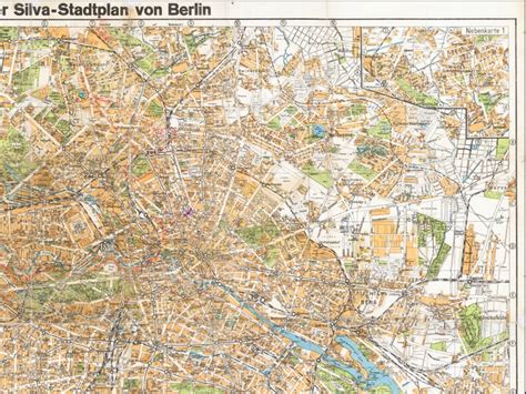 Berlin WWII Battle of Berlin map 1945. Hand-Annotated Map of | Etsy