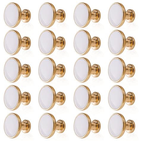 Buy Gold Dresser Knobs Replacement Jiayi 20 Pack Gold Drawer Knobs ...