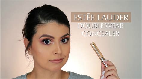 OMG!!! ESTEE LAUDER DOUBLE WEAR STAY-IN-PLACE CONCEALER | REVIEW + FULL DAY WEAR TEST - YouTube