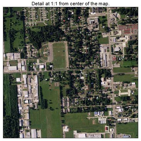 Aerial Photography Map of Gonzales, LA Louisiana