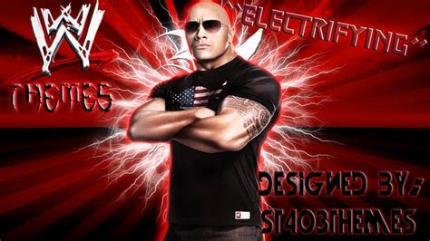 The Rock 20th WWE Theme Song "Electrifying" - YouTube