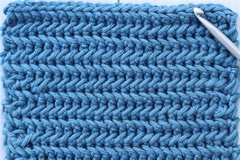 Herringbone Single Crochet Stitch | How to Crochet | Rich Textures Crochet