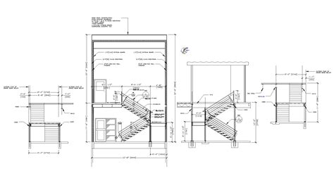 Architectural annotation scaling plan detail dwg file. - Cadbull