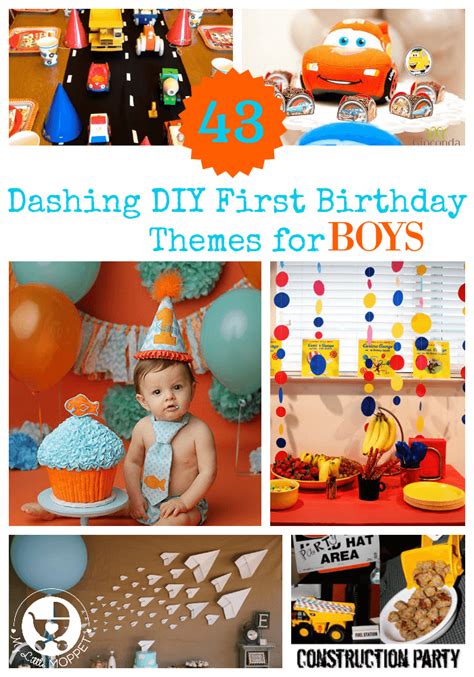 43 Most Popular baby boy first birthday themes