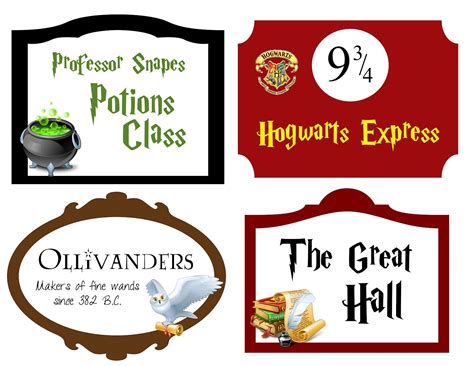 Harry Potter Party Printables | My Cotton Creations: Family Life: Harry ...