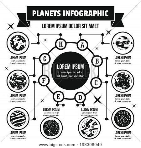 Planets Infographic Vector & Photo (Free Trial) | Bigstock