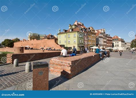 Castle Square in Warsaw, Poland Editorial Image - Image of kolumna, landmark: 45993490