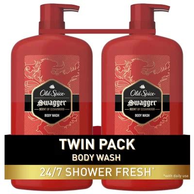 Old Spice Swagger Scent of Confidence Body Wash for Men, 30 fl. oz., 2 pk. - Sam's Club