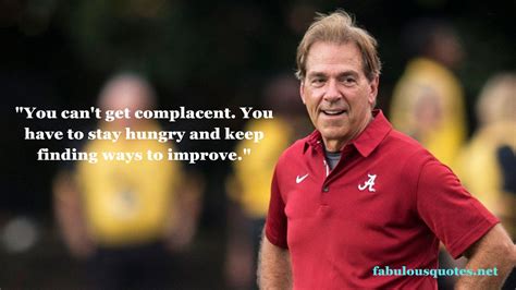 Best Inspirational Nick Saban Quotes - Funniest Quotes & Sayings That ...