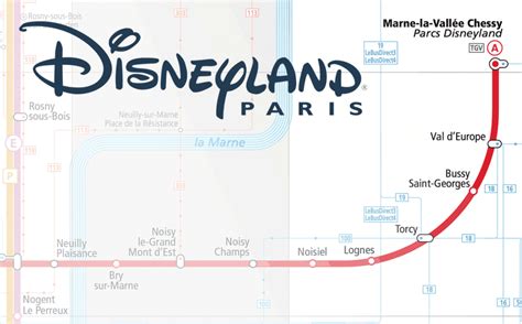 Disneyland Paris RER Train - Paris by Train