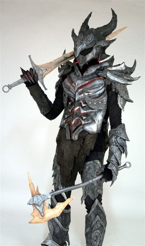 Skyrim - Daedric Armor Cosplay I by JosuaArtDesigns on DeviantArt