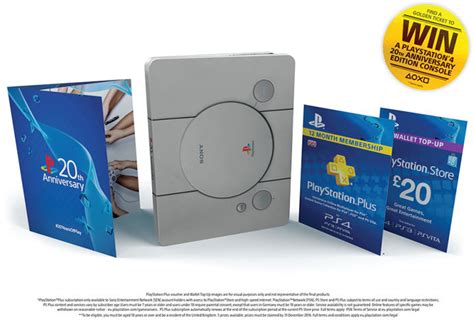 Buy a 20th Anniversary PlayStation Steelbook at GAME and you could win ...