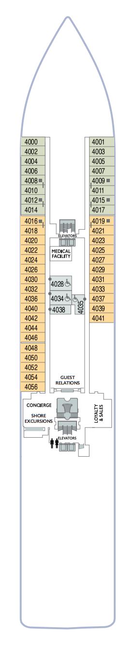 Azamara Pursuit Deck Plans