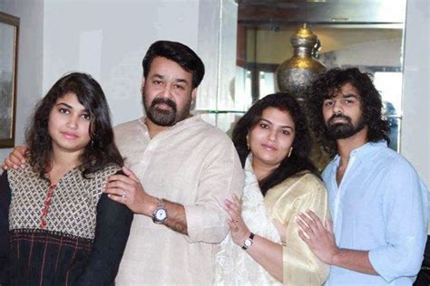 Mohanlal and his Family ~ actors and actress