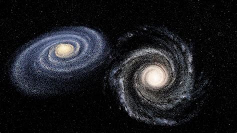Colliding Galaxies Simulation