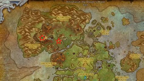 Where is the Amirdrassil raid entrance in patch 10.2?