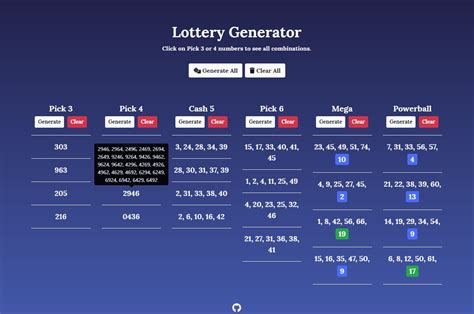 GitHub - jhadev/lotto: A number generator for all NJ lottery games.