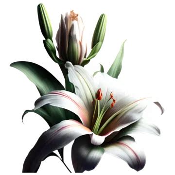 Lily Flower Petal Brilliance, Lily Flower, Flower, Pinkish Flower PNG Transparent Image and ...