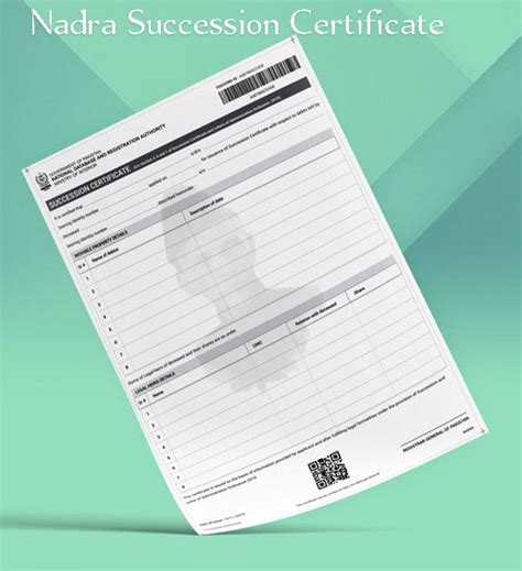 Nadra Succession Certificate