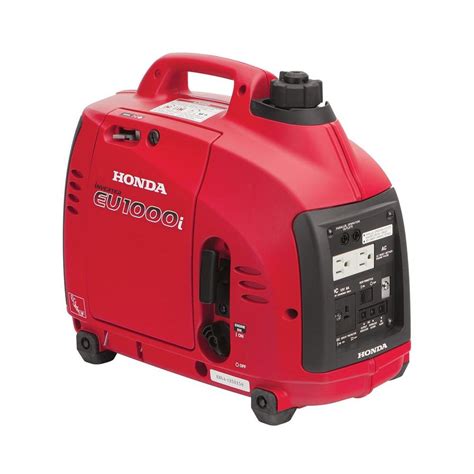 Honda 1000-Watt Super Quiet Gasoline Powered Portable Inverter Generator with Eco-Throttle and ...