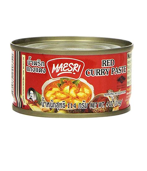 Maesri - Red Curry Paste 114g | Haisue | Shop Thai Curry Online