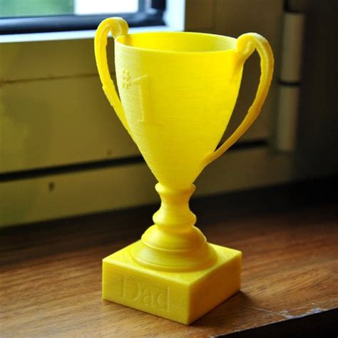 3D Printed Customizable Mini Trophy by Helder L. Santos | Pinshape