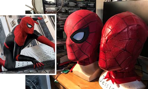 This Cosplayer Made a Perfect Spider-Man Replica Mask. Marvel, Are You ...