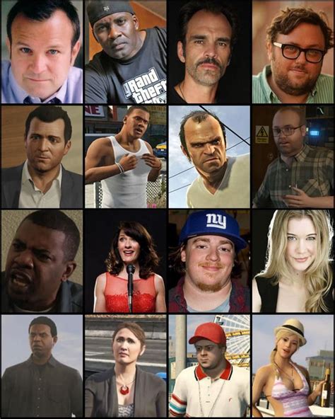 GTA V actors who play the game characters Video Games Ps4, V Games ...