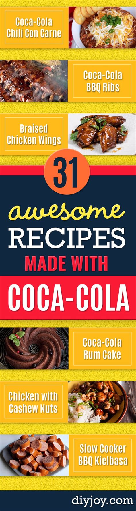 31 Coca Cola Recipes | Coca cola recipes, Coke recipes, Cola recipe