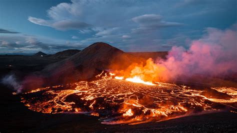 Erupting Volcano