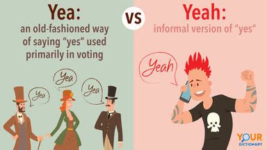 Yea vs. Yeah: Saying Yes In Different Ways