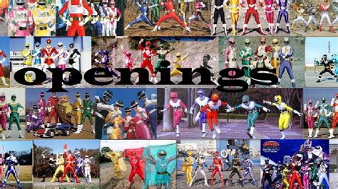 top 43 super sentai suits (goranger-ryusouger) - YouTube