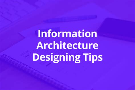 Information Architecture Vs. UX Design: Tips and Tools | Web Buds