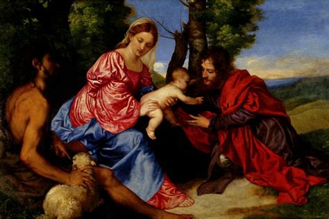 Tiziano, sacra conversazione edimburgo - Free Stock Illustrations ...