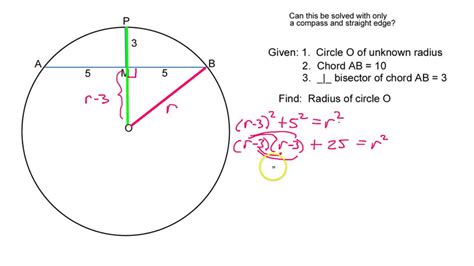 Calculate Length Of Chord From Radius - Chord Walls