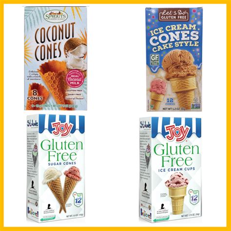 Gluten Free Ice Cream Cones Brands | Zero Gluten Guide