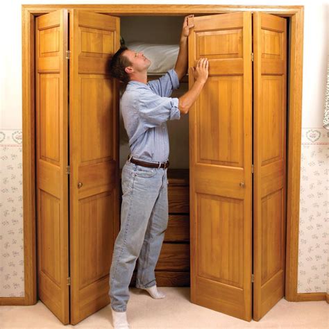 How to Fix Bifold Closet Doors (DIY) | Family Handyman