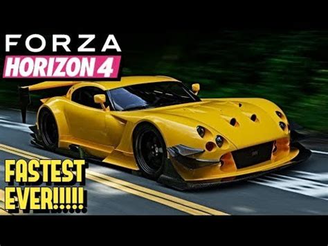 FORZA HORIZON 4 - 268+ MPH TVR Speed 12!! (Fastest 0-60 in FORZA ...