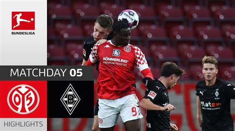 1. FSV Mainz 05 - Borussia M'gladbach | 2-3 | Highlights | Matchday 5 ...