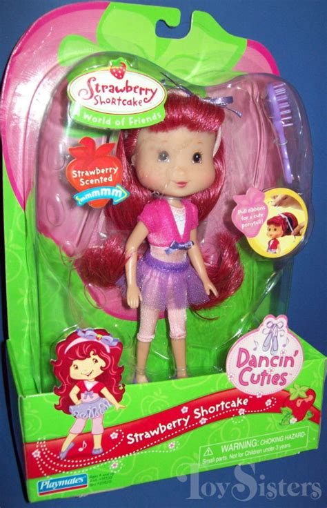 Strawberry Shortcake Playmates Dolls Dancin’ Cuties Strawberry Shortcake – Toy Sisters