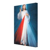 Jesus Christ Divine Mercy Sacred Heart of Jesus Canvas Print | Zazzle