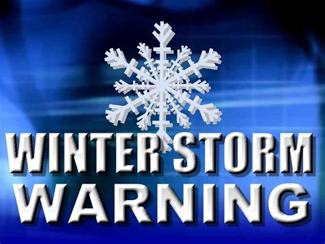 Lacey Township OEM | Winter Storm Warning Posted for our Area