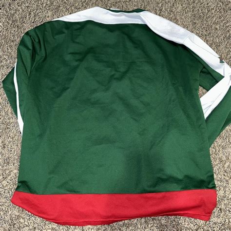 Vintage Minnesota Wild Hockey Jersey good condition - Depop