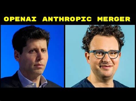 OpenAI Board Attempts to Sell OpenAI to Anthropic | Dario Amodei Would be New OpenAI CEO ...