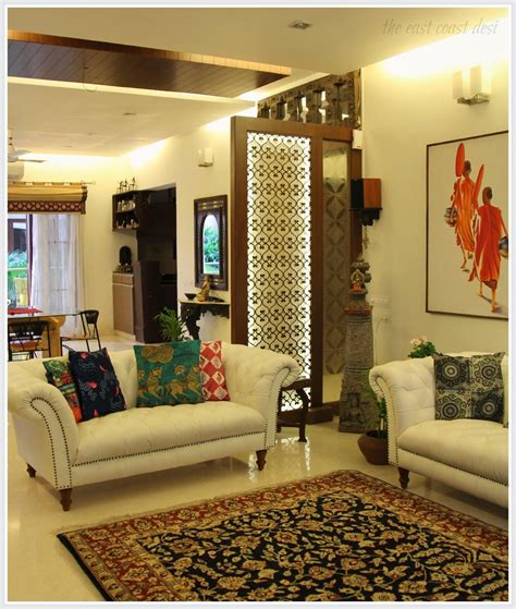 Masterful Mixing (Home tour) | Indian style living room, Indian interior design, Indian living rooms