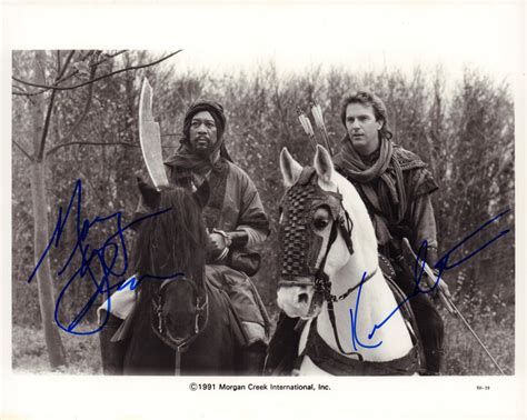 Kevin Costner as Robin Hood & Morgan Freeman as Azeem Edin Bashir Al B – SWAU Auction