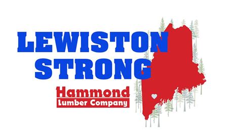 Hammond Lumber Company to donate $100,000 in support of victims, families of the Lewiston tragedy