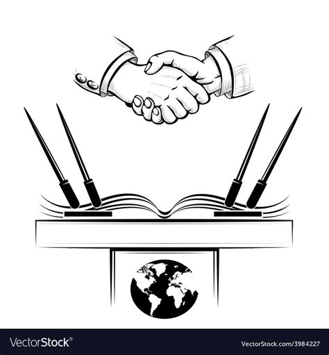 Diplomacy Royalty Free Vector Image - VectorStock