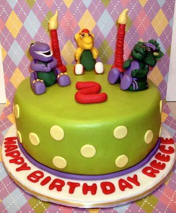 A Cookie Takes the Cake: Barney & friends cake...